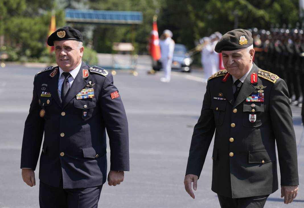 Genelkurmay Başkanı Gürak Kuzey Makedonyalı mevkidaşı ile görüştü - Resim: 1